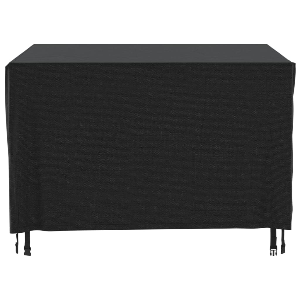 Κάλυμμα Επίπλων Κήπου Αδιάβροχο Μαύρο 135x135x90 εκ. 420D
