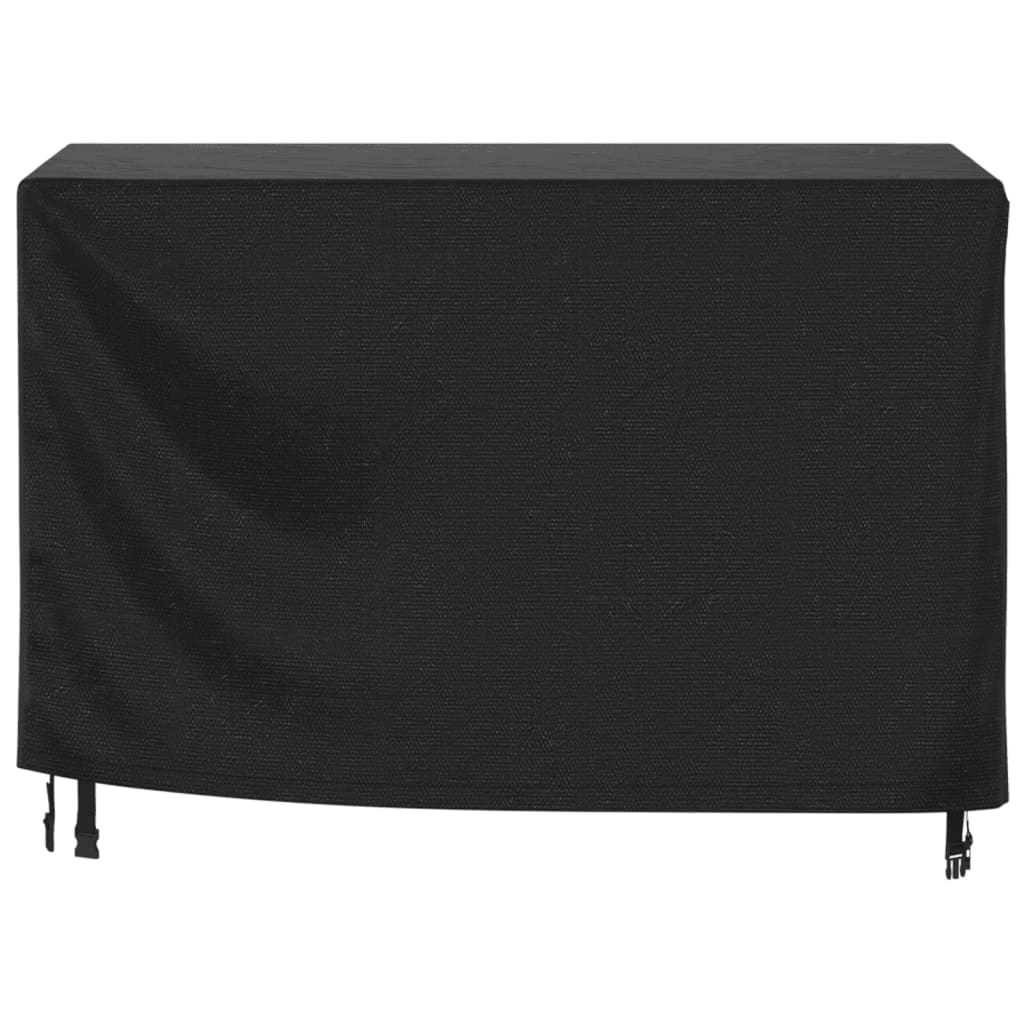 Κάλυμμα Επίπλων Κήπου Αδιάβροχο Μαύρο 140x70x90 εκ. 420D - Pakobazaar