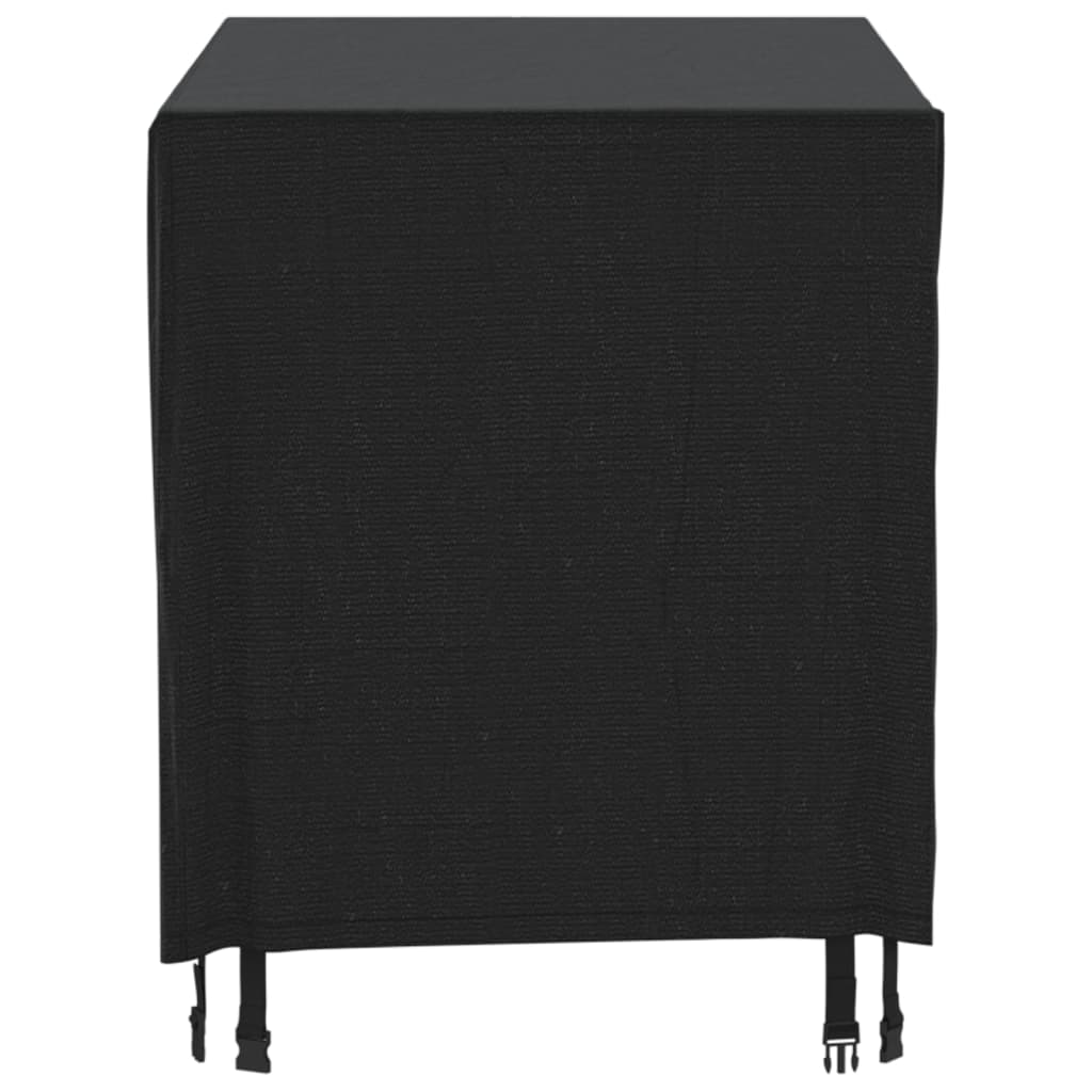 Κάλυμμα Επίπλων Κήπου Αδιάβροχο Μαύρο 140x70x90 εκ. 420D - Pakobazaar