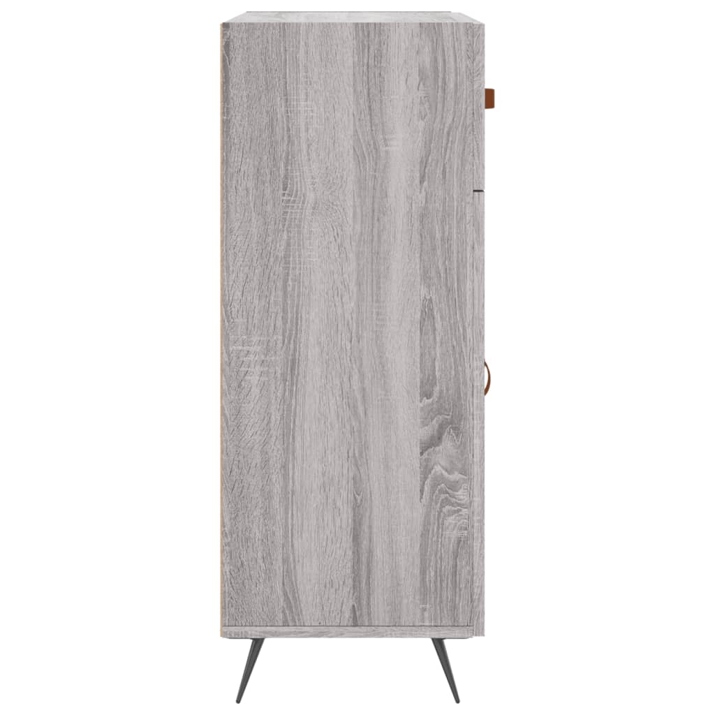 Ντουλάπι Γκρι Sonoma 69,5 x 34 x 90 εκ. από Επεξεργασμένο Ξύλο