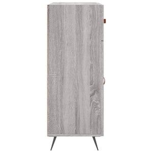 Ντουλάπι Γκρι Sonoma 69,5 x 34 x 90 εκ. από Επεξεργασμένο Ξύλο