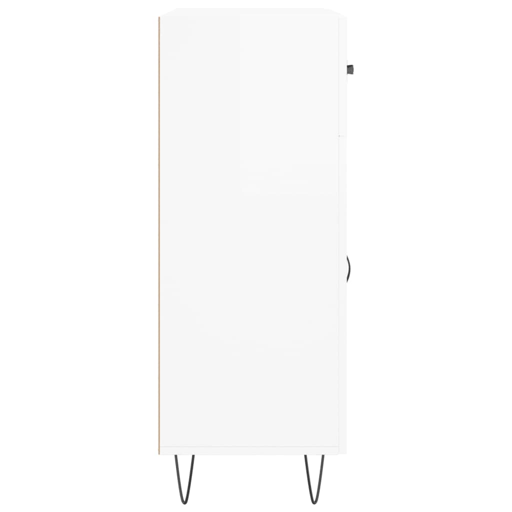 Ντουλάπι Λευκό 69,5 x 34 x 90 εκ. από Επεξεργασμένο Ξύλο