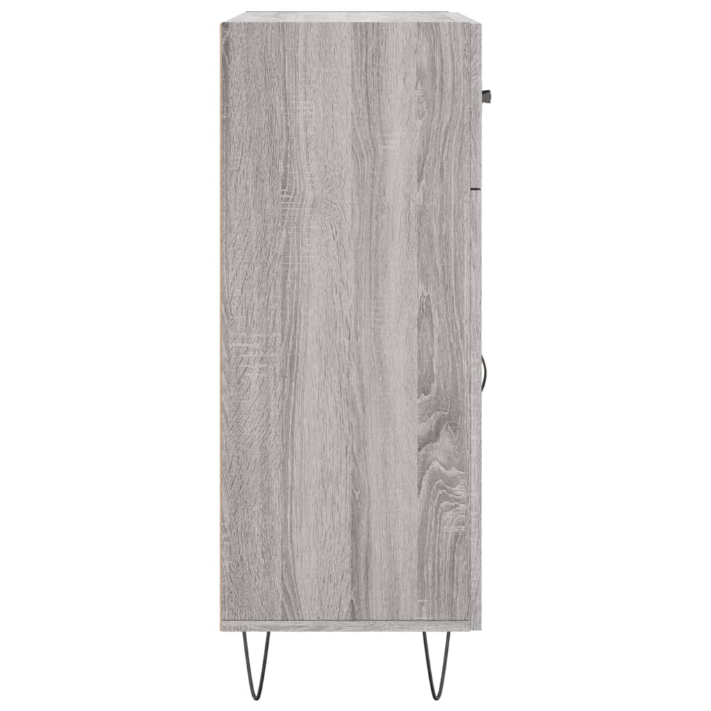 Ντουλάπι Γκρι Sonoma 69,5 x 34 x 90 εκ. από Επεξεργασμένο Ξύλο