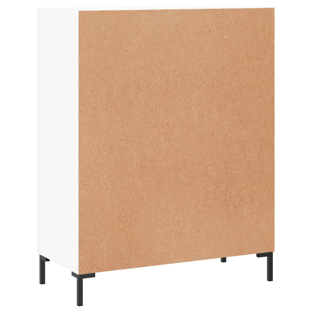 Ντουλάπι Λευκό 69,5 x 34 x 90 εκ. από Επεξεργασμένο Ξύλο - Pakobazaar