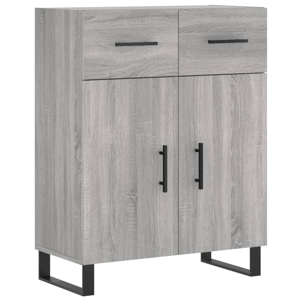 Ντουλάπι Γκρι Sonoma 69,5 x 34 x 90 εκ. από Επεξεργασμένο Ξύλο