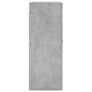 Ντουλάπι Επιτοίχιο Γκρι Σκυροδέματος 69,5 x 34 x 90 εκ.