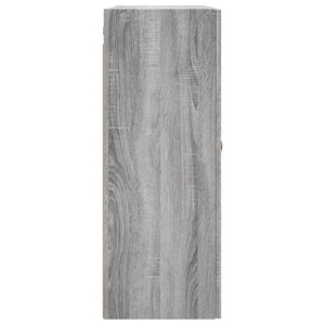 Ντουλάπι Τοίχου Γκρι Sonoma 69,5 x 34 x 90 εκ.