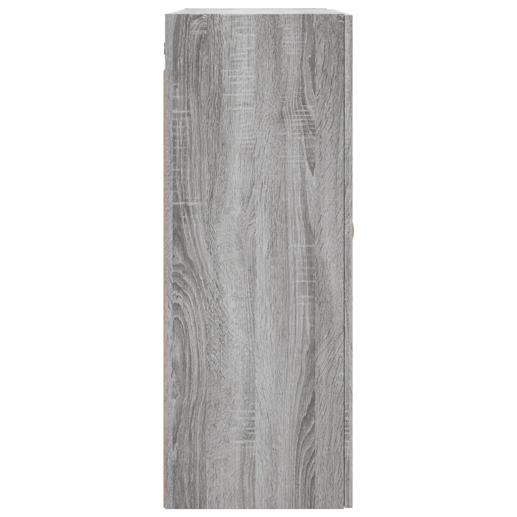Ντουλάπι Τοίχου Γκρι Sonoma 69,5 x 34 x 90 εκ.