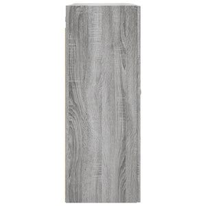 Ντουλάπι Τοίχου Γκρι Sonoma 69,5 x 34 x 90 εκ.