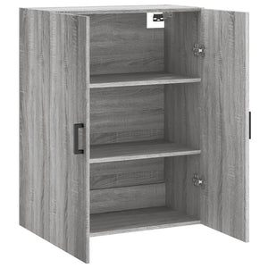 Ντουλάπι Τοίχου Γκρι Sonoma 69,5 x 34 x 90 εκ. - Pakobazaar