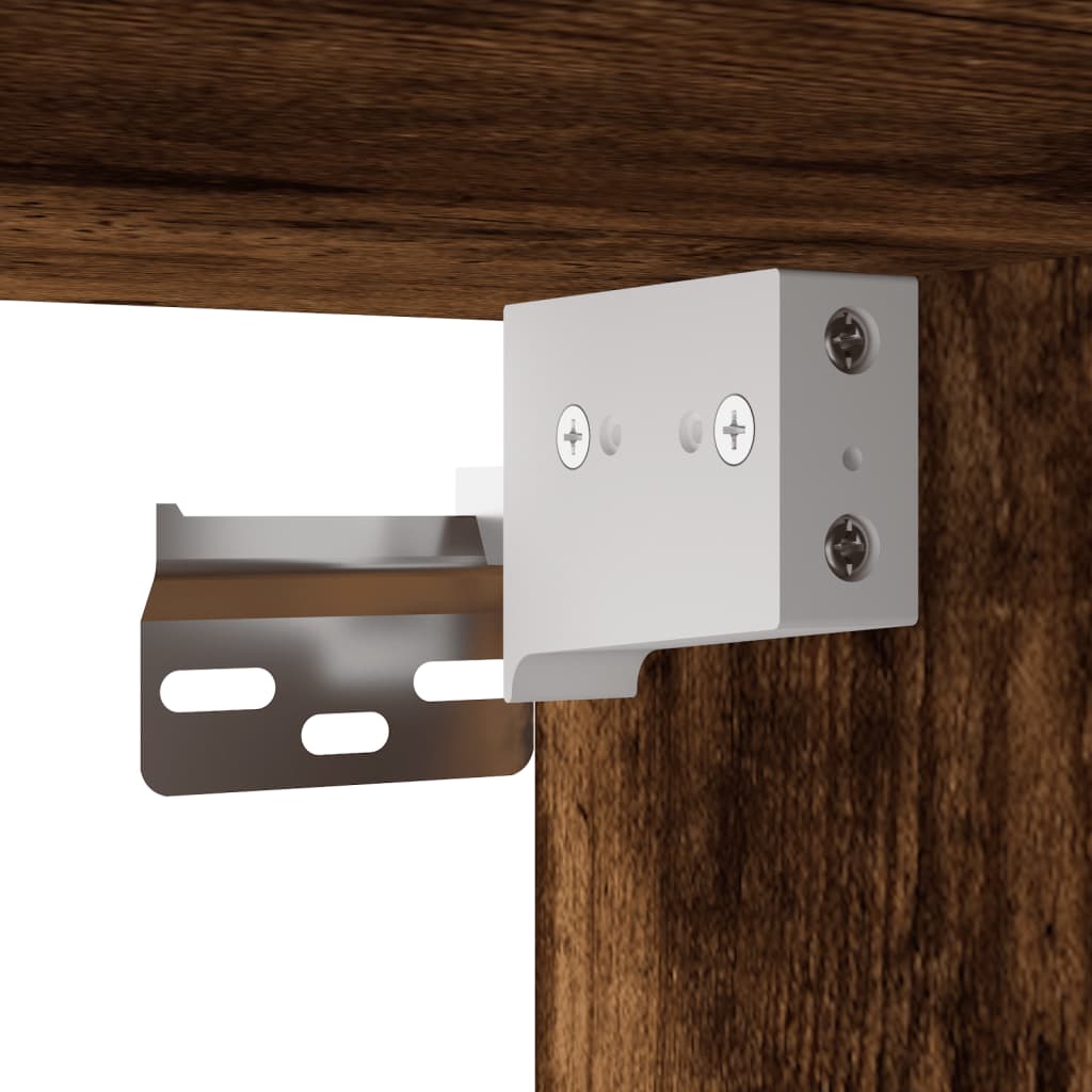 Ντουλάπι Τοίχου Καπνιστή Δρυς 69,5 x 34 x 90 εκ. - Pakobazaar