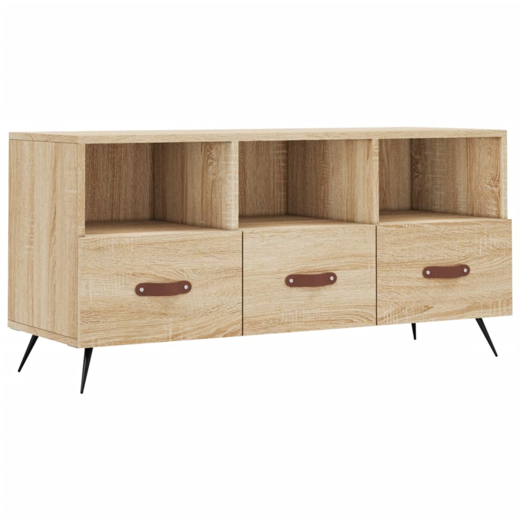 Έπιπλο Τηλεόρασης Sonoma Δρυς 102 x 36 x 50 εκ. Επεξεργ. Ξύλο
