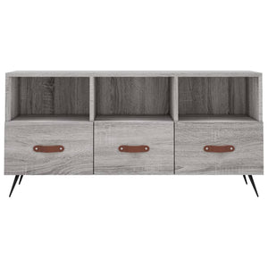 Έπιπλο Τηλεόρασης Γκρι Sonoma 102x36x50 εκ. Επεξεργασμένο Ξύλο