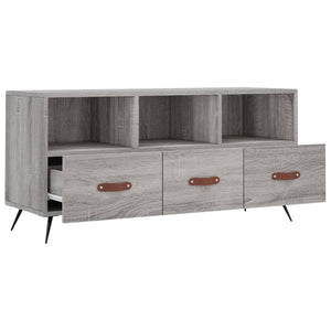 Έπιπλο Τηλεόρασης Γκρι Sonoma 102x36x50 εκ. Επεξεργασμένο Ξύλο