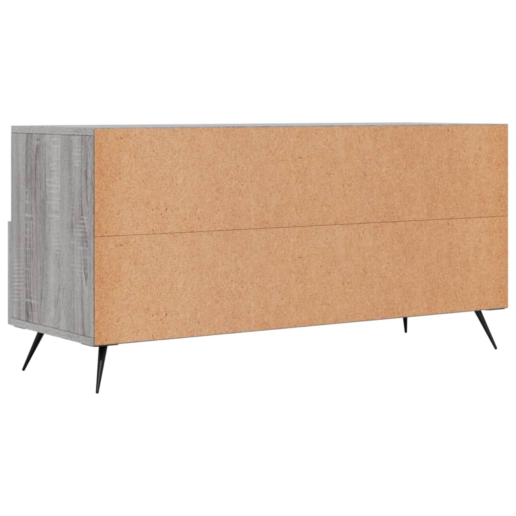 Έπιπλο Τηλεόρασης Γκρι Sonoma 102x36x50 εκ. Επεξεργασμένο Ξύλο
