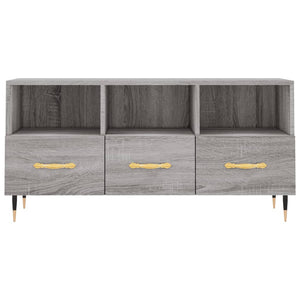 Έπιπλο Τηλεόρασης Γκρι Sonoma 102x36x50 εκ. Επεξεργασμένο Ξύλο