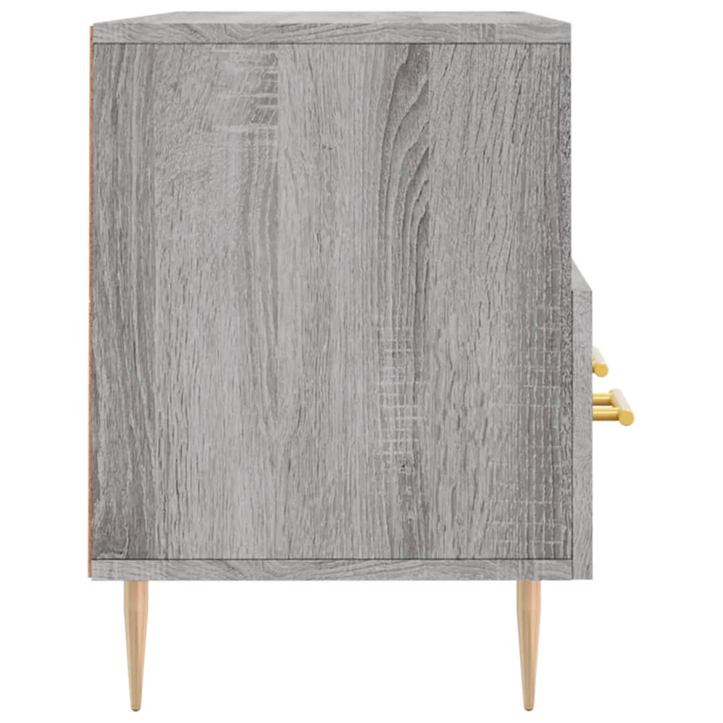 Έπιπλο Τηλεόρασης Γκρι Sonoma 102 x 36 x 50 εκ. Επεξεργ. Ξύλο