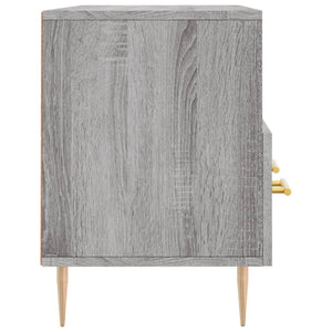 Έπιπλο Τηλεόρασης Γκρι Sonoma 102 x 36 x 50 εκ. Επεξεργ. Ξύλο