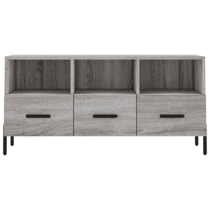 Έπιπλο Τηλεόρασης Γκρι Sonoma 102 x 36 x 50 εκ. Επεξεργ. Ξύλο