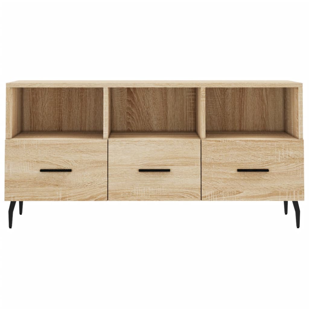 Έπιπλο Τηλεόρασης Sonoma Δρυς 102 x 36 x 50 εκ. Επεξεργ. Ξύλο
