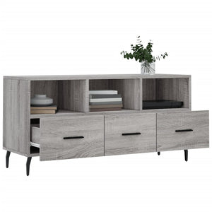 Έπιπλο Τηλεόρασης Γκρι Sonoma 102 x 36 x 50 εκ. Επεξεργ. Ξύλο
