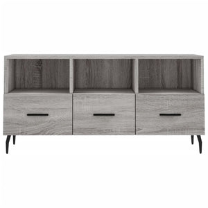 Έπιπλο Τηλεόρασης Γκρι Sonoma 102 x 36 x 50 εκ. Επεξεργ. Ξύλο