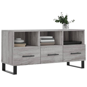 Έπιπλο Τηλεόρασης Γκρι Sonoma 102 x 36 x 50 εκ. Επεξεργ. Ξύλο - Pakobazaar