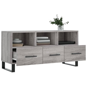 Έπιπλο Τηλεόρασης Γκρι Sonoma 102 x 36 x 50 εκ. Επεξεργ. Ξύλο - Pakobazaar