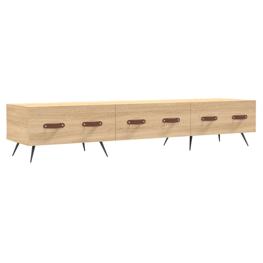 Έπιπλο Τηλεόρασης Sonoma Δρυς 150x36x30 εκ. Επεξεργασμένο Ξύλο