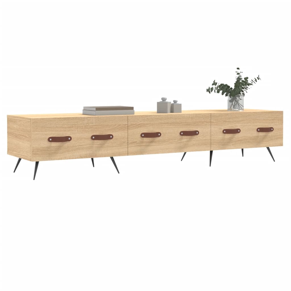 Έπιπλο Τηλεόρασης Sonoma Δρυς 150x36x30 εκ. Επεξεργασμένο Ξύλο