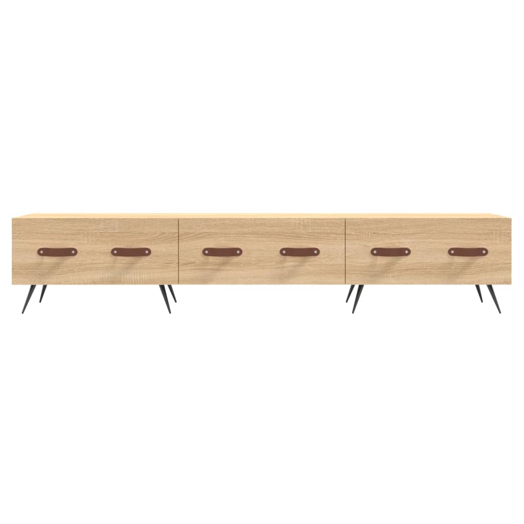Έπιπλο Τηλεόρασης Sonoma Δρυς 150x36x30 εκ. Επεξεργασμένο Ξύλο