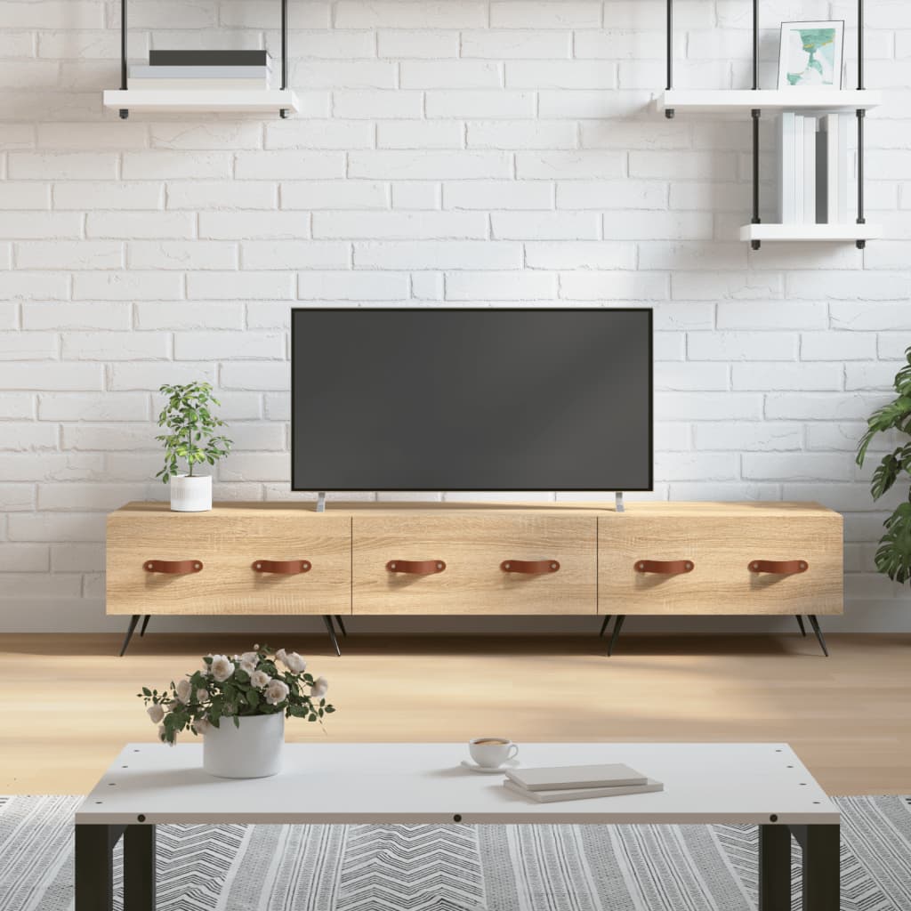 Έπιπλο Τηλεόρασης Sonoma Δρυς 150x36x30 εκ. Επεξεργασμένο Ξύλο
