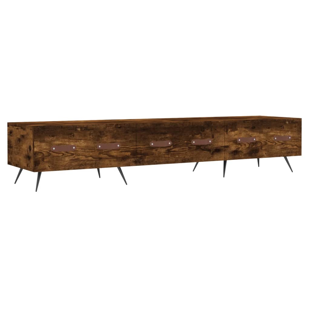 Έπιπλο Τηλεόρασης Καπνιστή Δρυς 150x36x30 εκ. Επεξ. Ξύλο - Pakobazaar