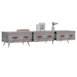 Έπιπλο Τηλεόρασης Γκρι Sonoma 150 x 36 x 30 εκ. Επεξεργ. Ξύλο