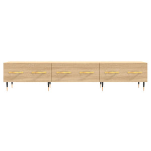 Έπιπλο Τηλεόρασης Sonoma Δρυς 150x36x30 εκ. Επεξεργασμένο Ξύλο - Pakobazaar