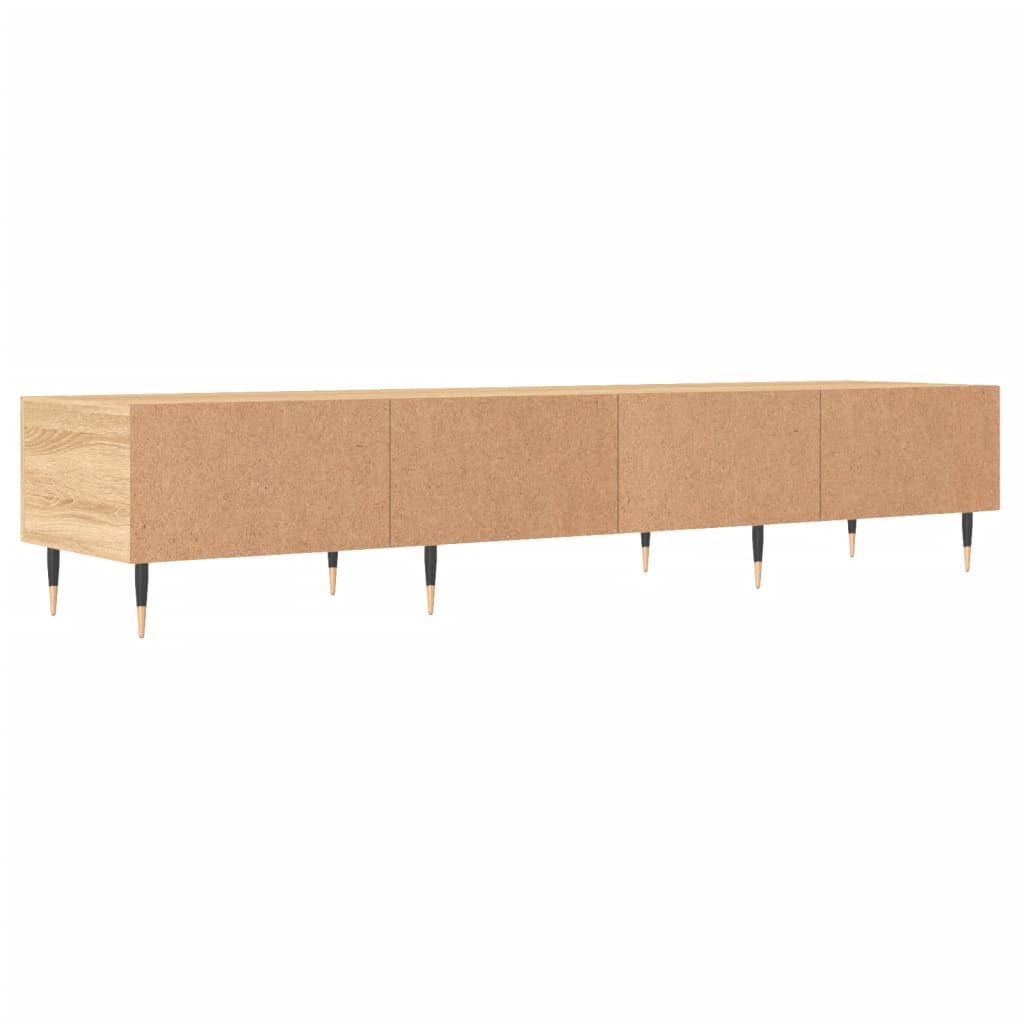 Έπιπλο Τηλεόρασης Sonoma Δρυς 150x36x30 εκ. Επεξεργασμένο Ξύλο - Pakobazaar