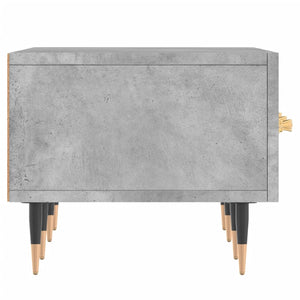 Έπιπλο Τηλεόρασης Γκρι Σκυροδέματος 150x36x30 εκ. Επεξ. Ξύλο