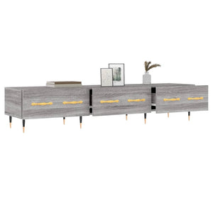 Έπιπλο Τηλεόρασης Γκρι Sonoma 150 x 36 x 30 εκ. Επεξεργ. Ξύλο