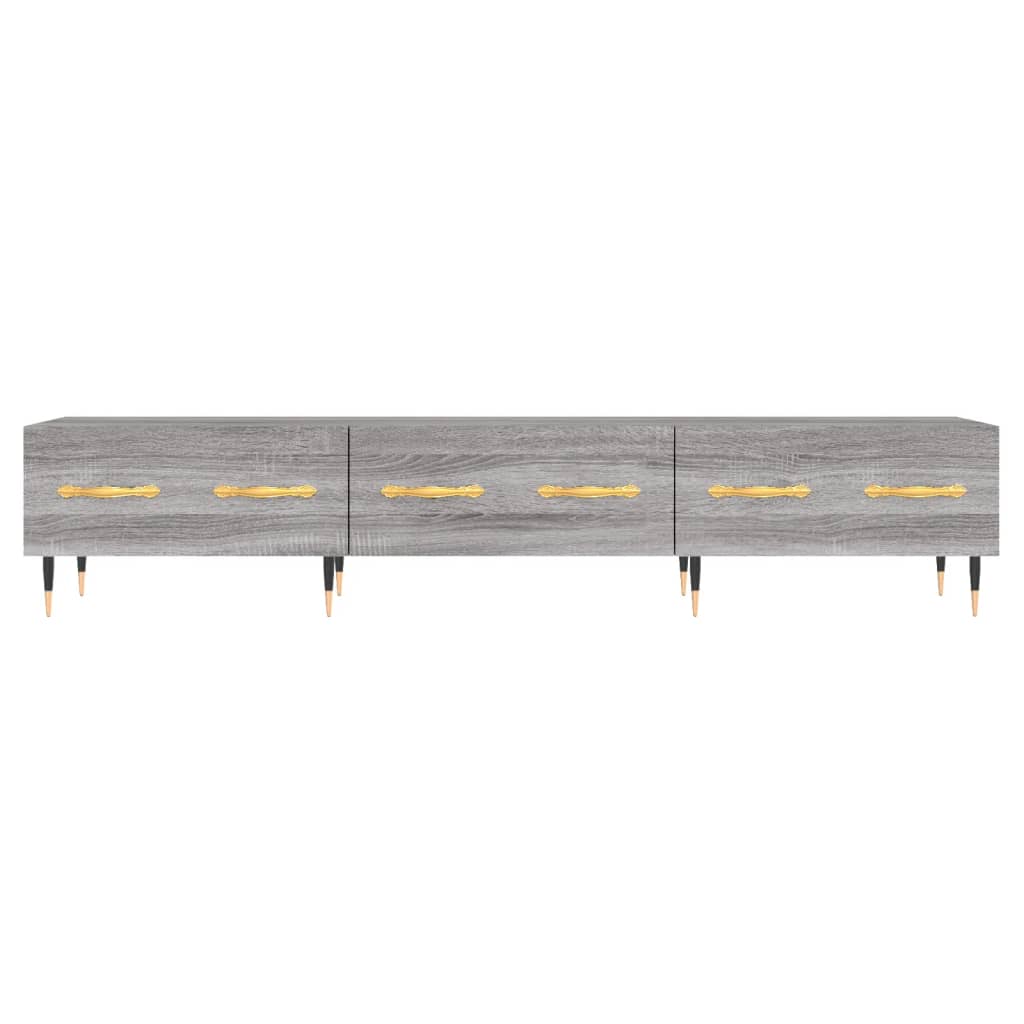 Έπιπλο Τηλεόρασης Γκρι Sonoma 150 x 36 x 30 εκ. Επεξεργ. Ξύλο