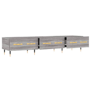 Έπιπλο Τηλεόρασης Γκρι Sonoma 150 x 36 x 30 εκ. Επεξεργ. Ξύλο