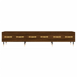 Έπιπλο Τηλεόρασης Καφέ Δρυς 150x36x30 εκ. Επεξ. Ξύλο - Pakobazaar