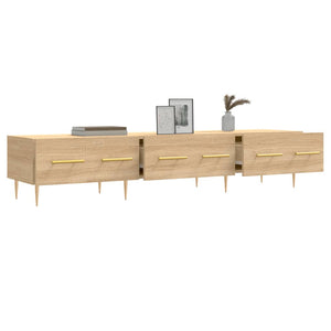 Έπιπλο Τηλεόρασης Sonoma Δρυς 150x36x30 εκ. Επεξεργασμένο Ξύλο