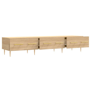 Έπιπλο Τηλεόρασης Sonoma Δρυς 150x36x30 εκ. Επεξεργασμένο Ξύλο