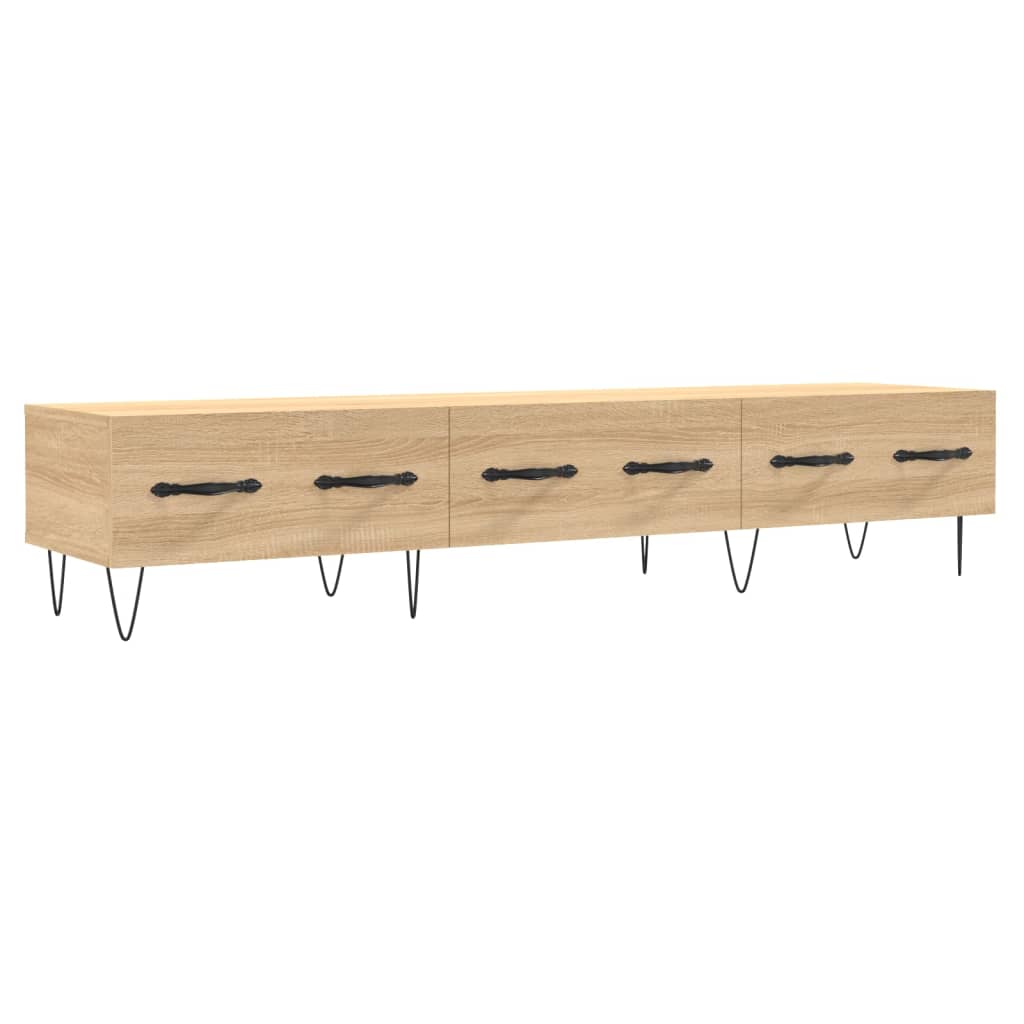 Έπιπλο Τηλεόρασης Sonoma Δρυς 150x36x30 εκ. Επεξεργασμένο Ξύλο