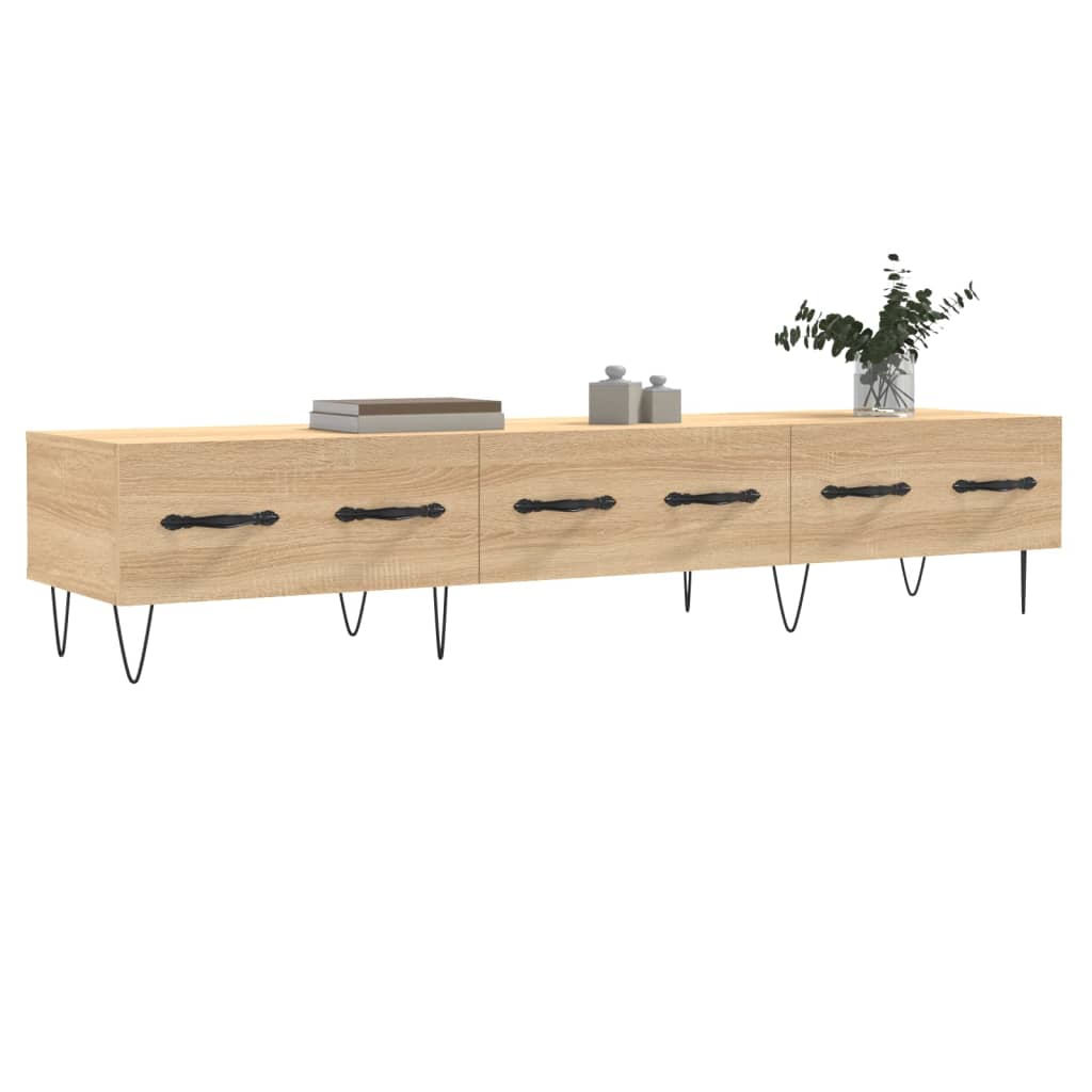Έπιπλο Τηλεόρασης Sonoma Δρυς 150x36x30 εκ. Επεξεργασμένο Ξύλο