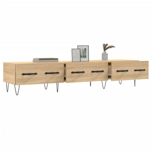 Έπιπλο Τηλεόρασης Sonoma Δρυς 150x36x30 εκ. Επεξεργασμένο Ξύλο