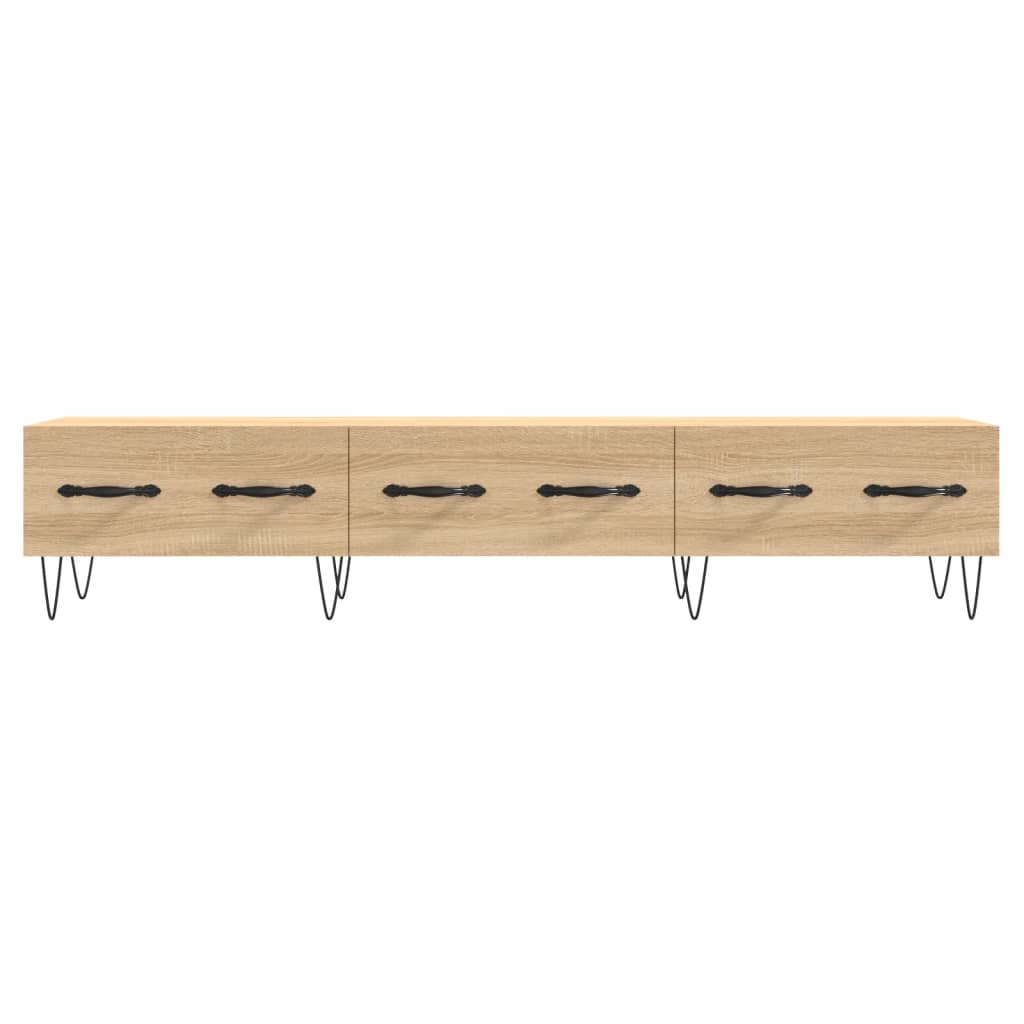 Έπιπλο Τηλεόρασης Sonoma Δρυς 150x36x30 εκ. Επεξεργασμένο Ξύλο