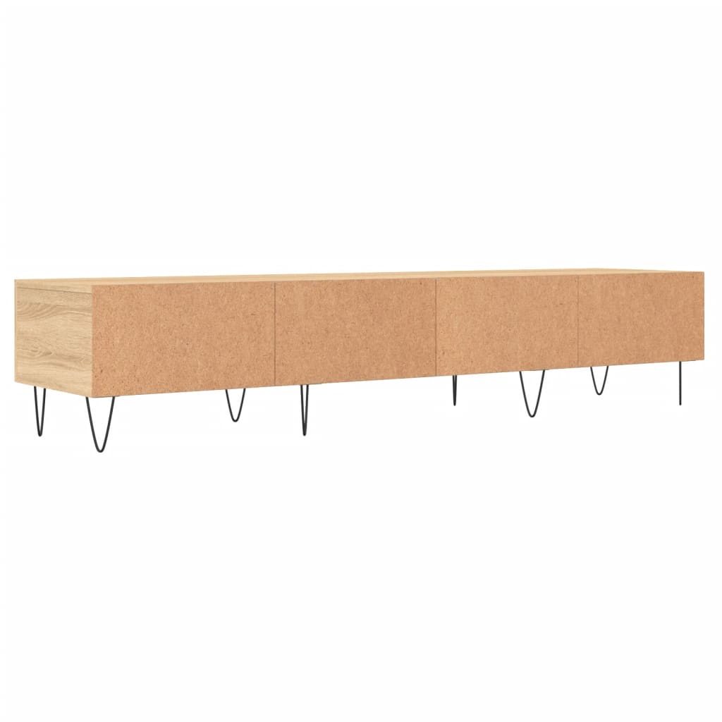 Έπιπλο Τηλεόρασης Sonoma Δρυς 150x36x30 εκ. Επεξεργασμένο Ξύλο