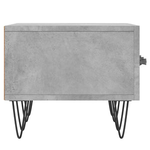 Έπιπλο Τηλεόρασης Γκρι Σκυροδέματος 150x36x30 εκ. Επεξ. Ξύλο
