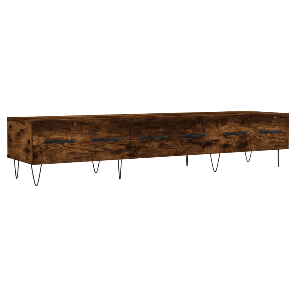 Έπιπλο Τηλεόρασης Καπνιστή Δρυς 150x36x30 εκ. Επεξ. Ξύλο - Pakobazaar